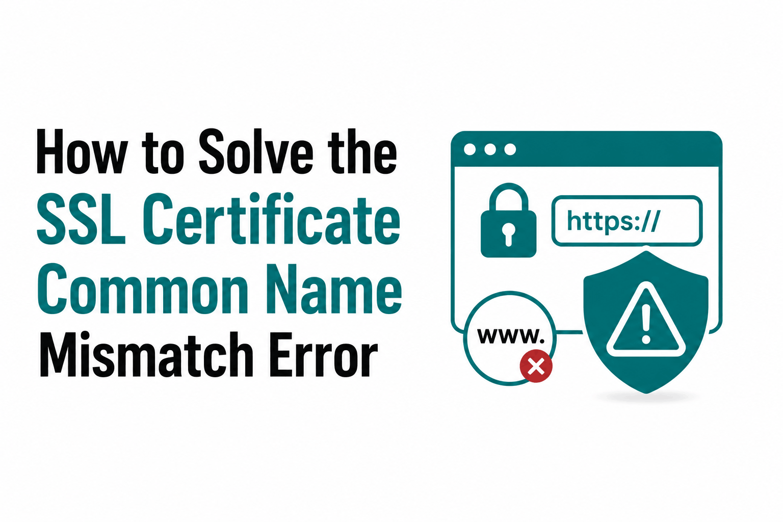 How to Solve the SSL Certificate Common Name Mismatch Error