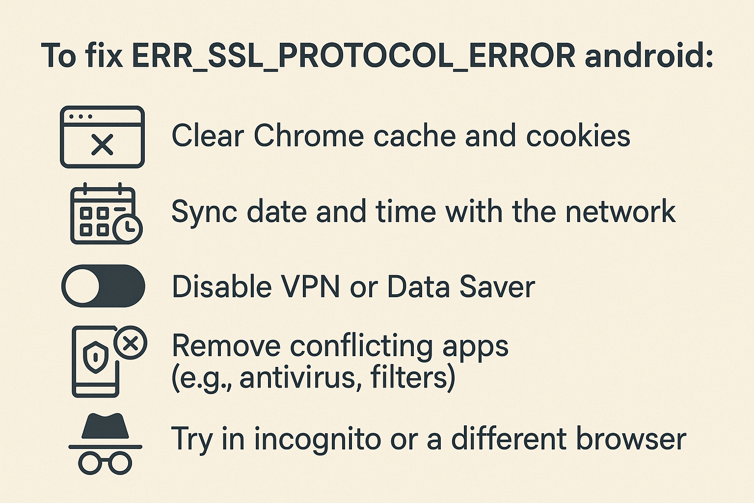 How to Fix ERR_SSL_PROTOCOL_ERROR in Chrome & Browsers