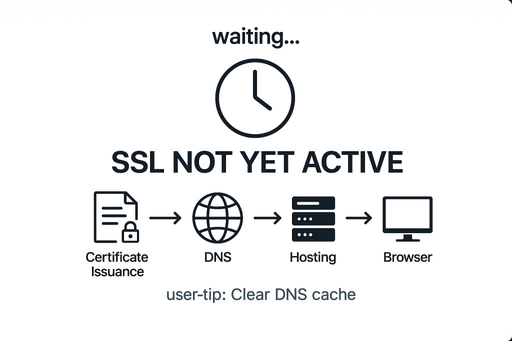 SSL Certificate Not Yet Propagated