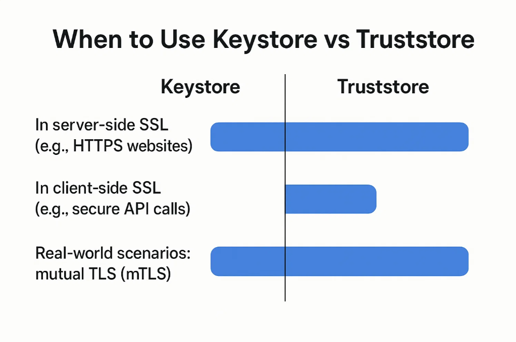 When to Use Keystore vs Truststore