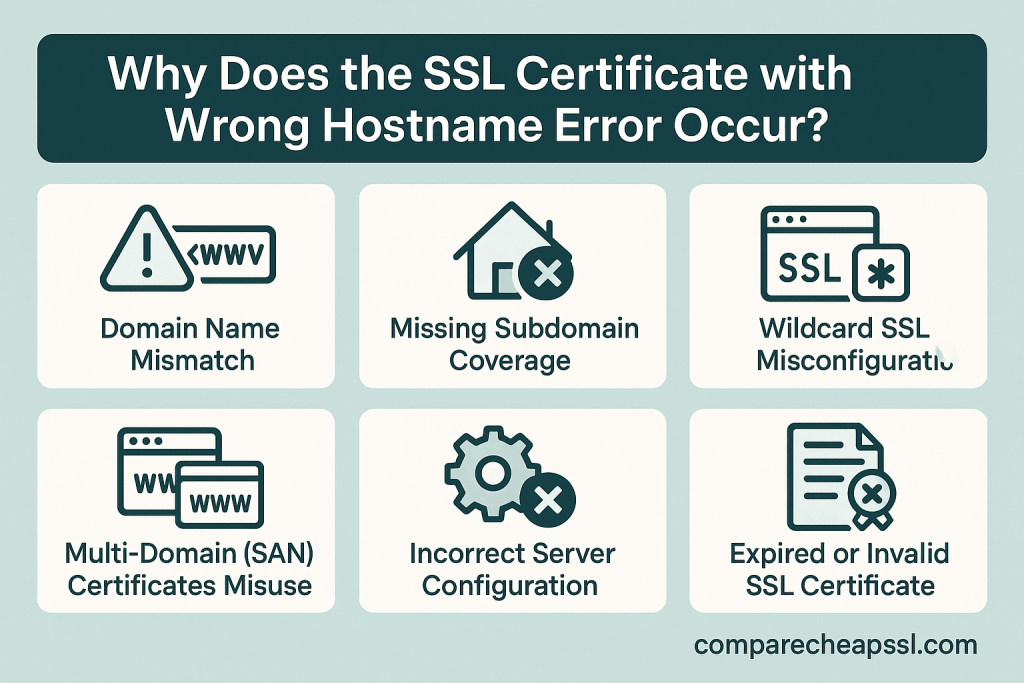 Why Does the SSL Certificate with Wrong Hostname Error Occur