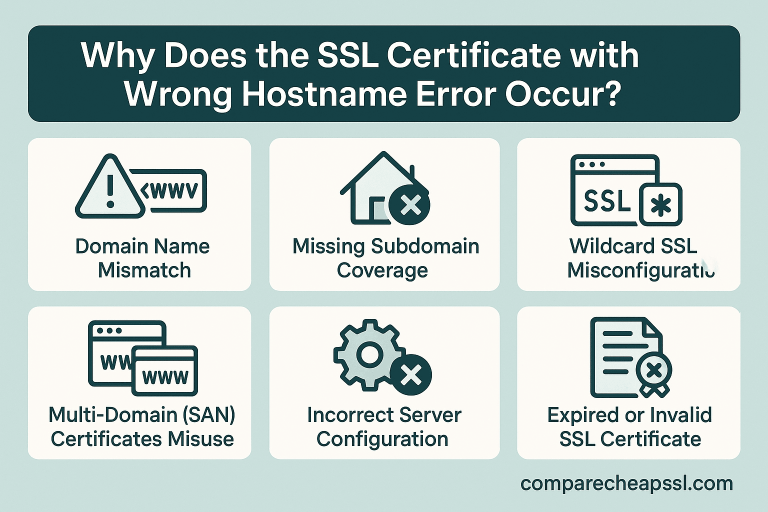 How to Solve SSL Certificate with Wrong Hostname Error?
