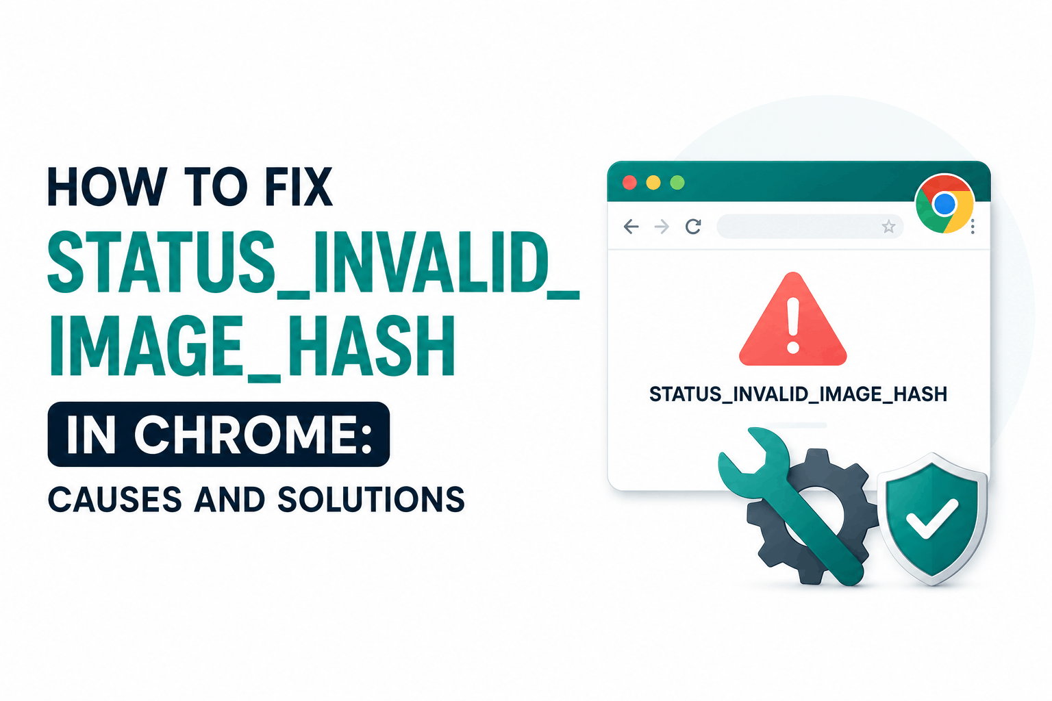 How to Fix STATUS_INVALID_IMAGE_HASH in Chrome: Causes and Solutions