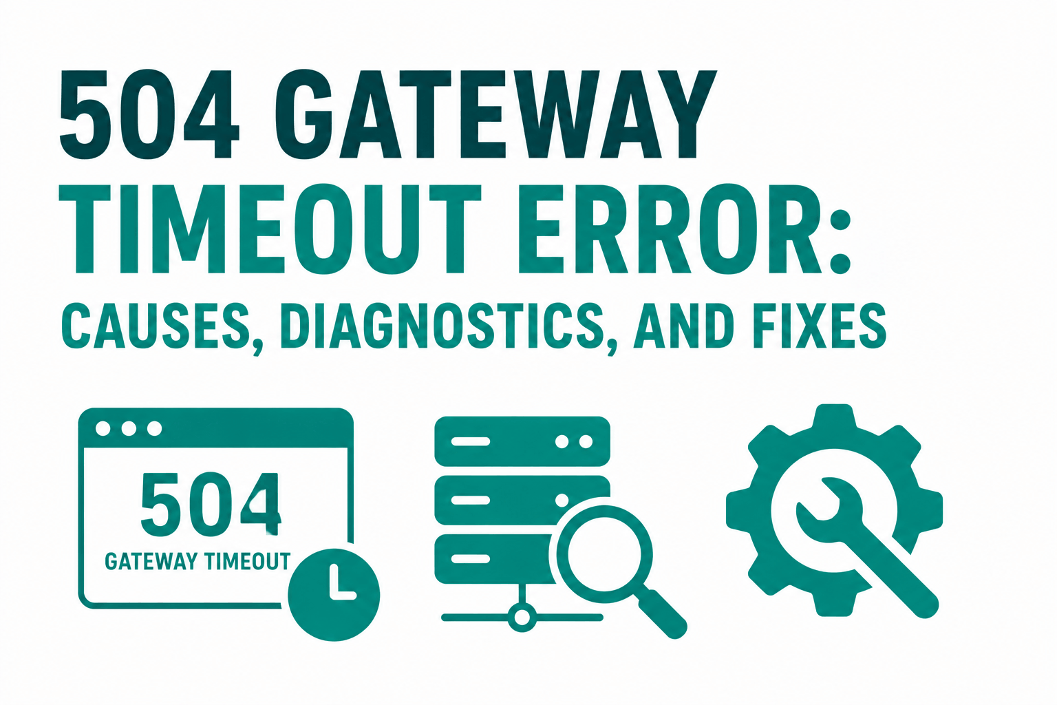 504 Gateway Timeout Explained: Why It Happens and How to Resolve It