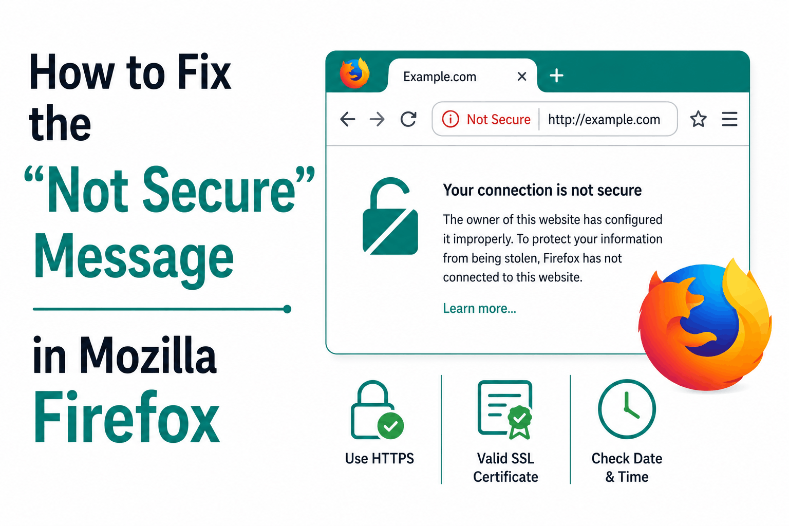 How to Check Website Security Without Firefox’s Green Lock