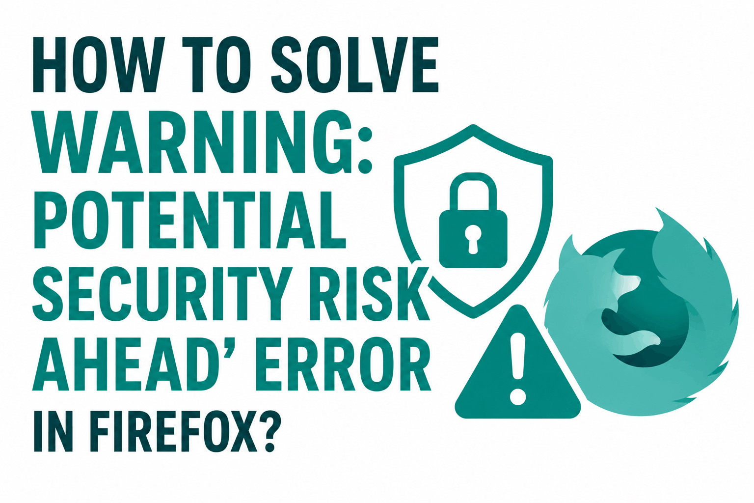 Firefox “Potential Security Risk Ahead” Error: Causes, Signals & Fixes