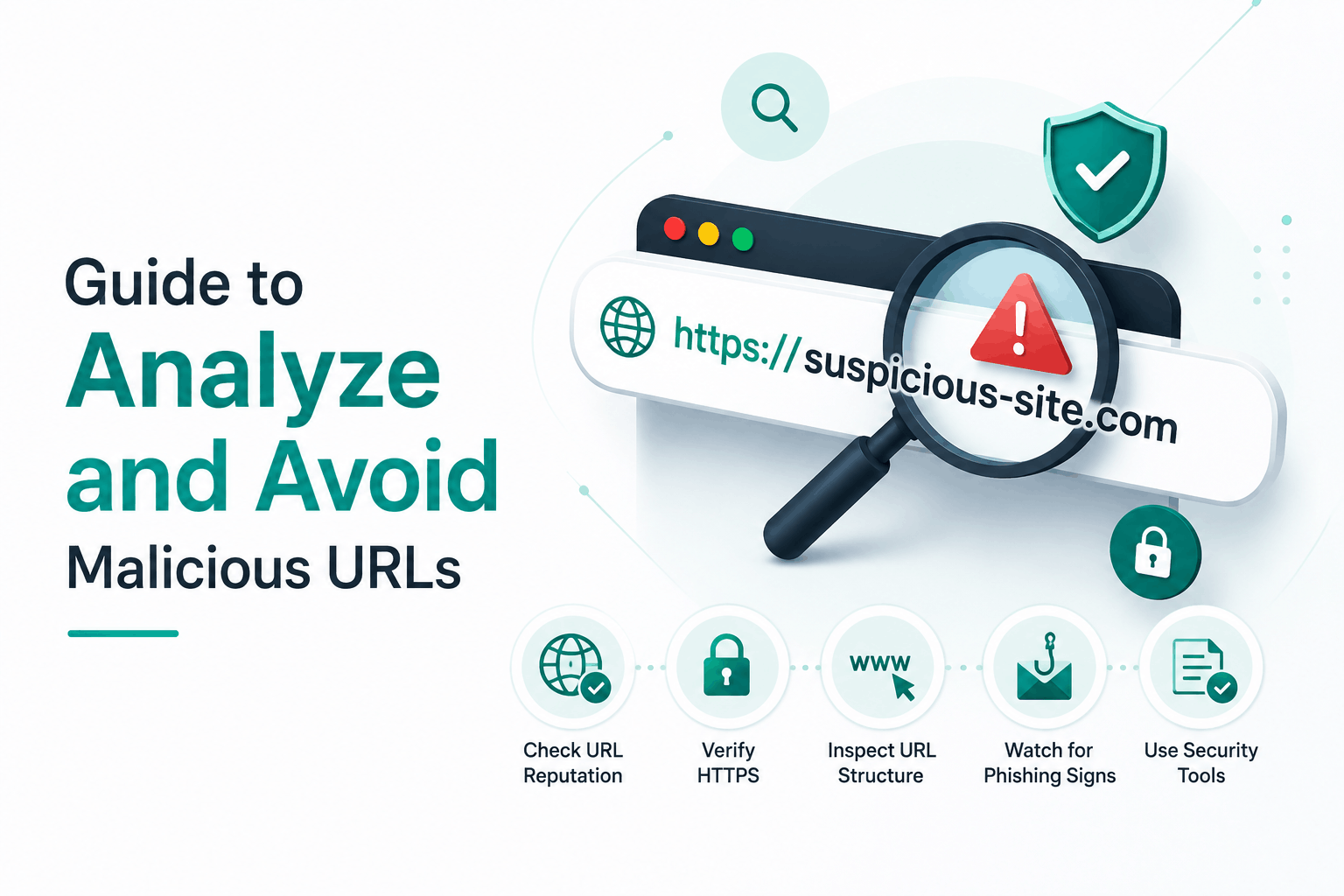 Guide to Analyze and Avoid Malicious URLs