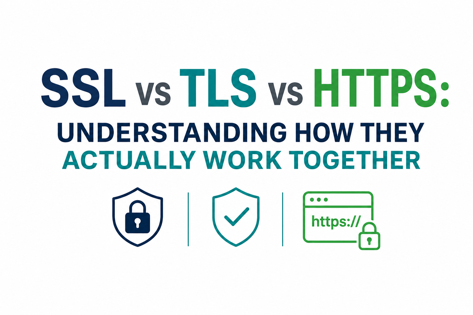 SSL vs TLS vs HTTPS: Protocols, Encryption & Secure Communication