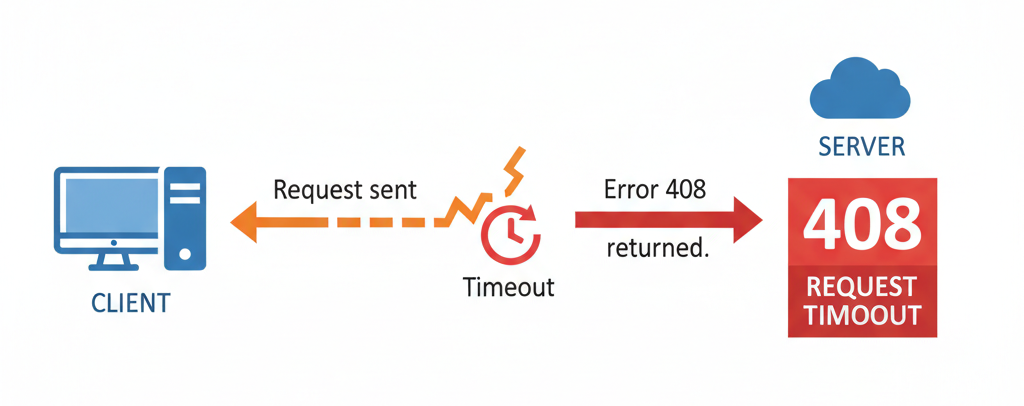 408 Request Timeout” message