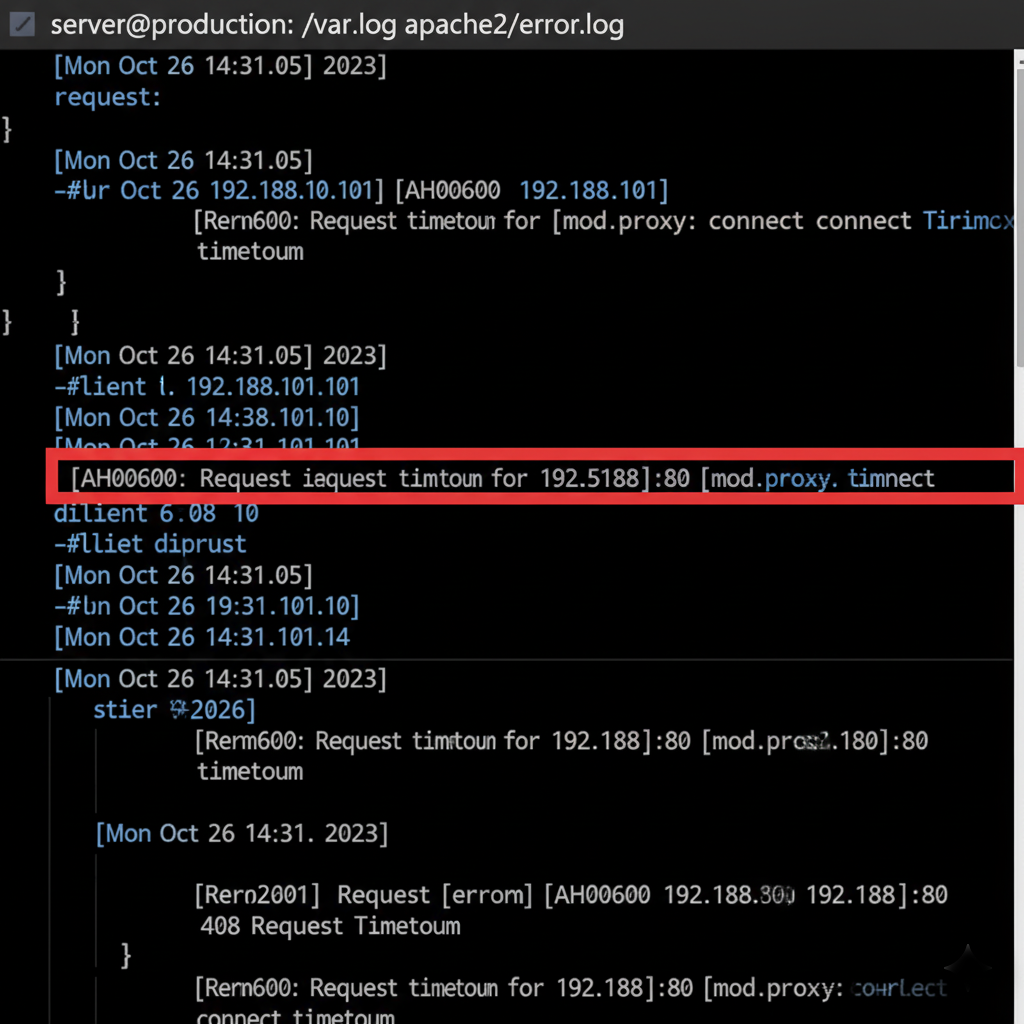 Check Server Logs for Timeout Patterns