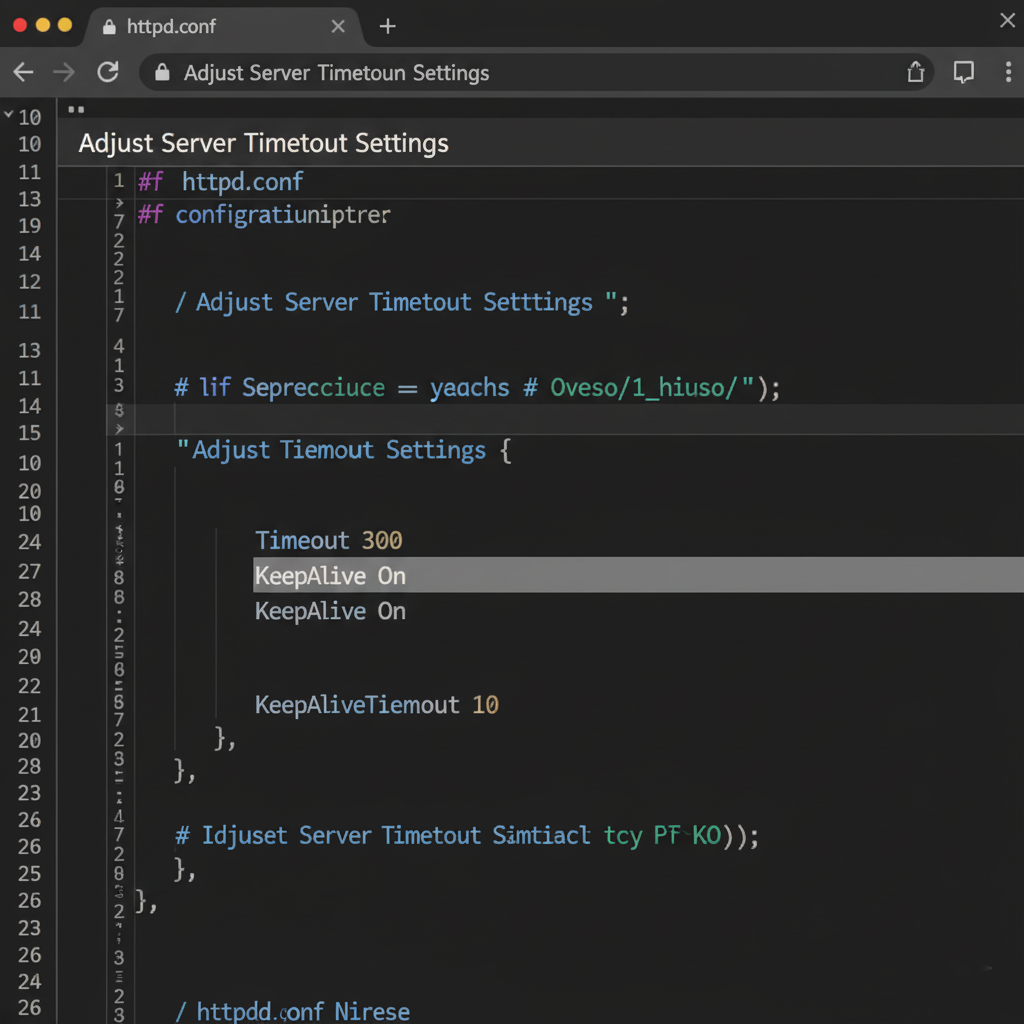 Check Server Logs for Timeout Patterns