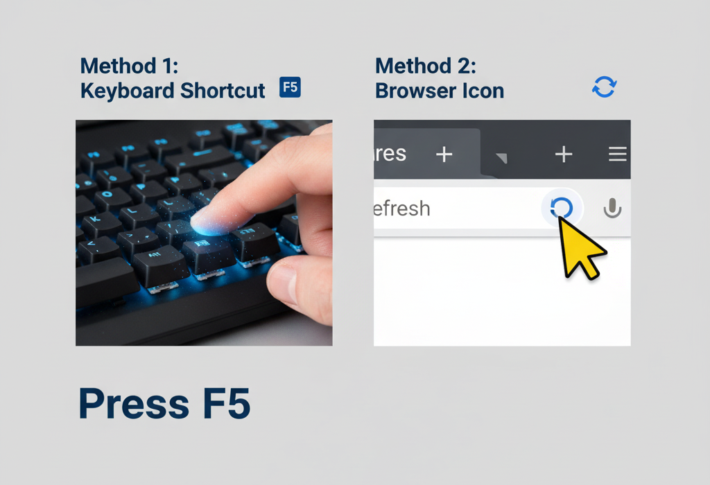 Refresh or Reload the Page
