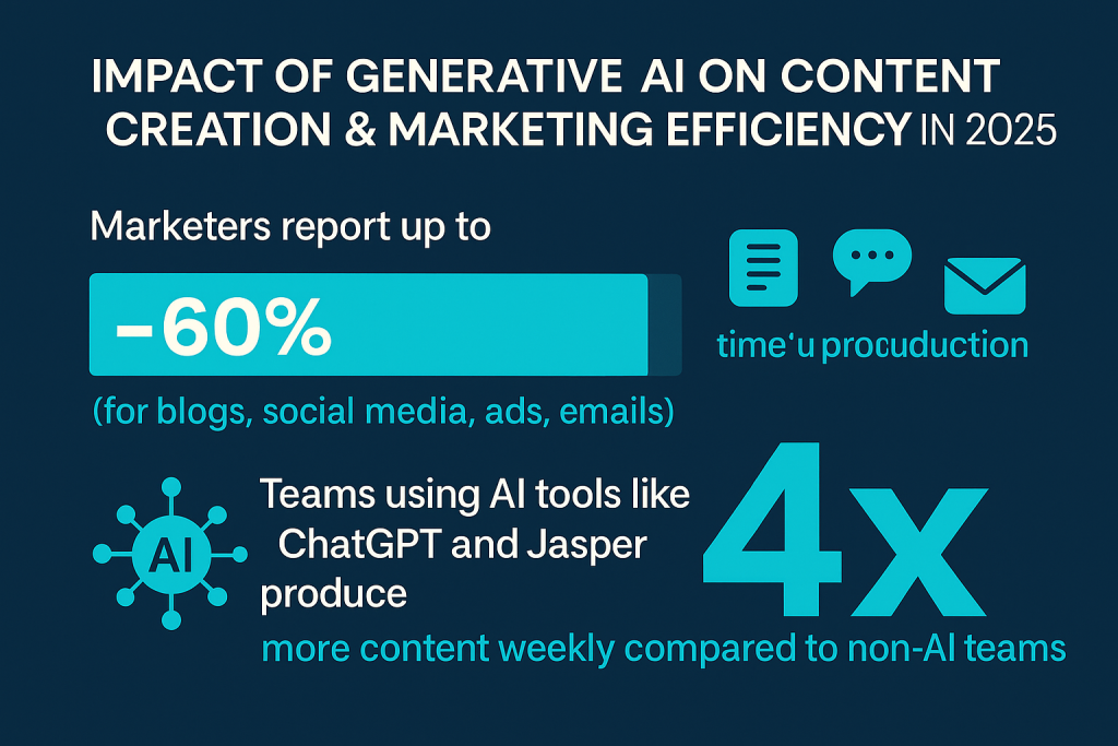 Time Saved in Content Creation & Marketing