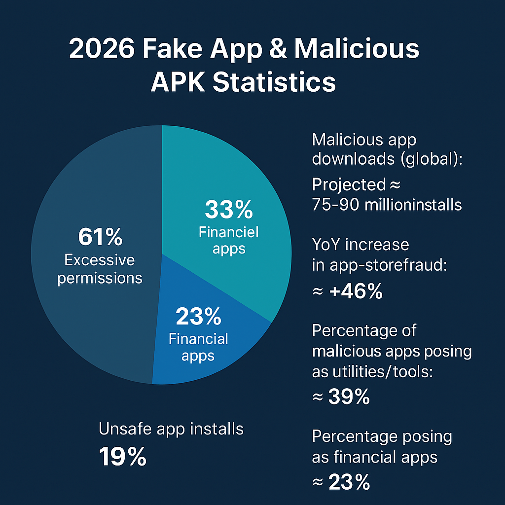 2026 Fake App & Malicious APK Statistics 