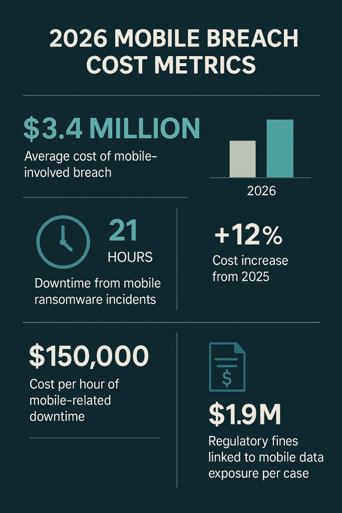 Mobile Security Breach Costs & ROI in 2026