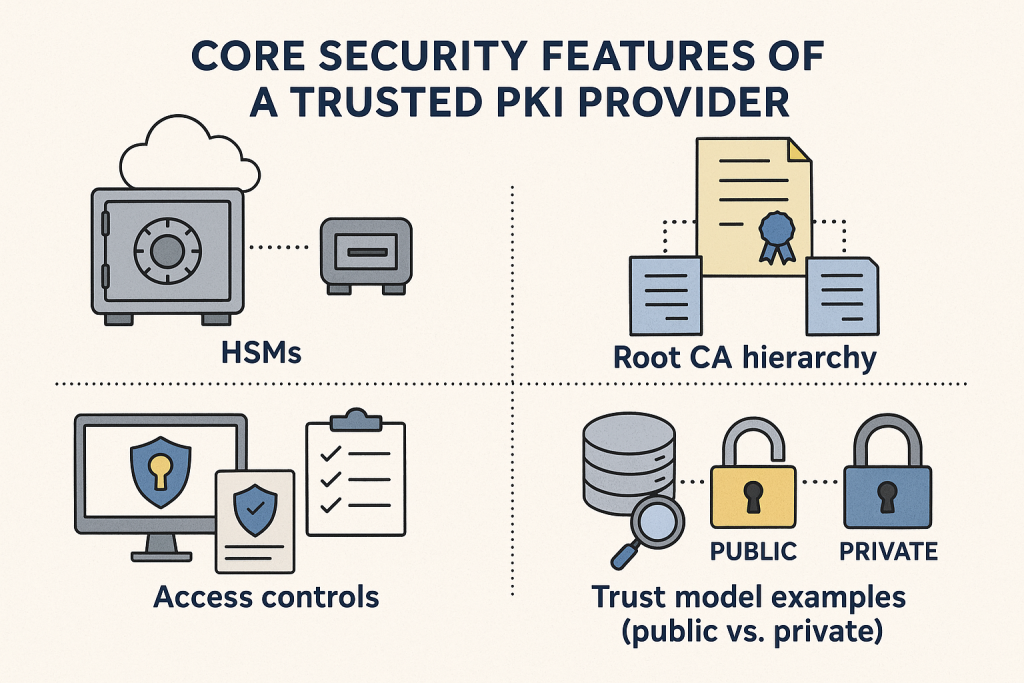 Review Security Infrastructure and Trust Models
