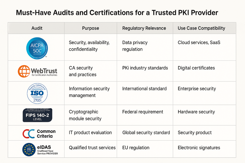 Look for Third-Party Audits and Certifications