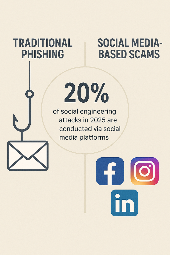 20% of social engineering attacks in 2025