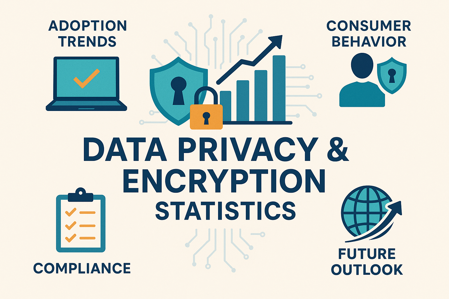 Data Privacy & Encryption Statistics 2025–26: Adoption Trends, Consumer Behavior, Compliance & Future Outlook