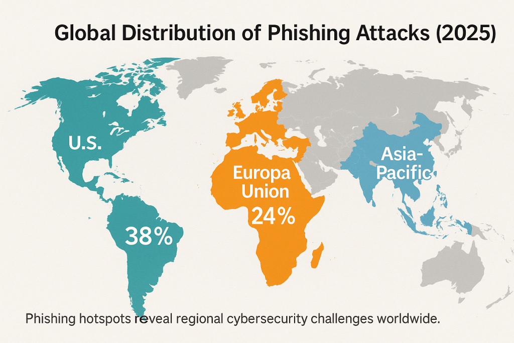 Global Distribution of Phishing Attacks