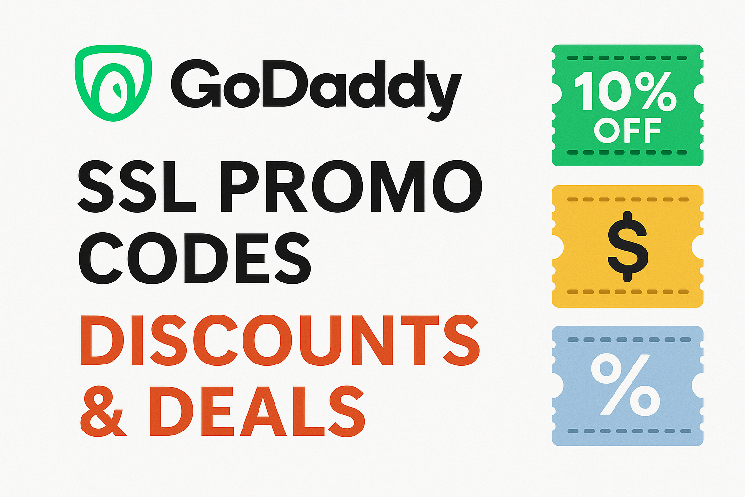 GoDaddy SSL Promo Codes, Discounts & Deals [Updated 2025]