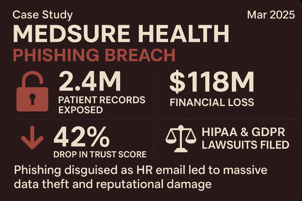 Healthcare Provider Breach – MedSure Health (March 2025)