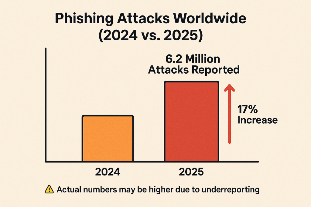 Total Phishing Attacks Reported Globally (2)