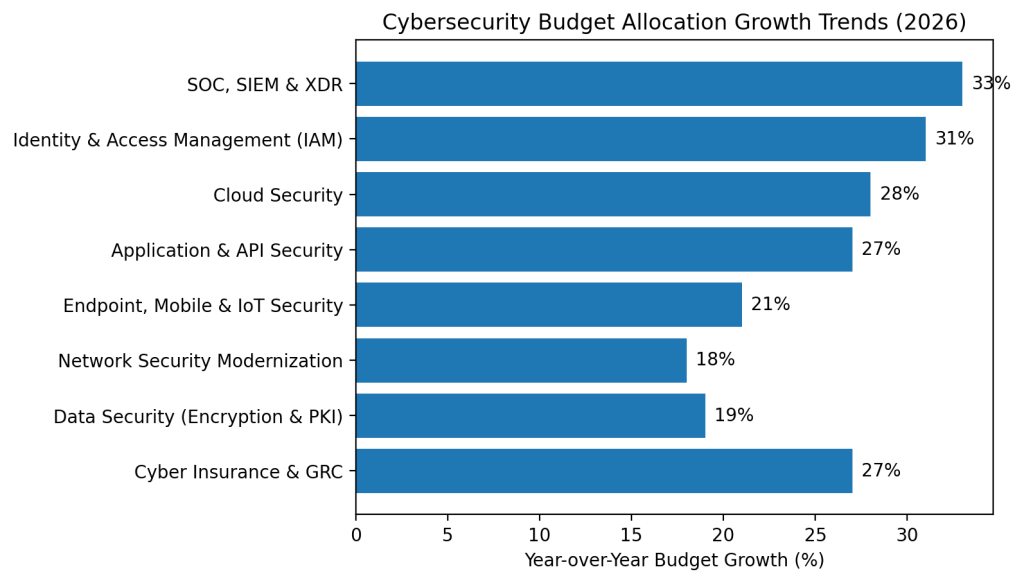 Cybersecurity Budget Allocation Trends
