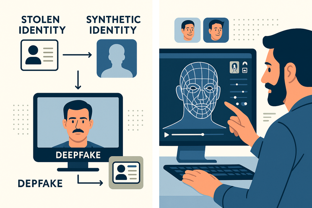 Deepfake Identity Fraud in KYC/Banking Systems
