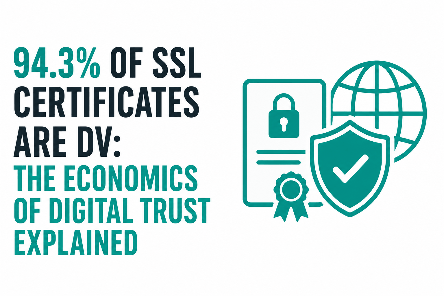94.3% of SSL Certificates Are DV: Here Is Why the Other 5.7% Drive Most of the High-Traffic Commercial Web