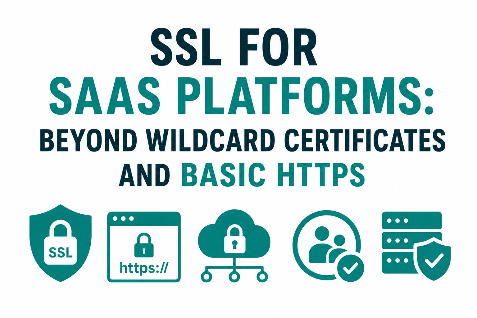 SSL Certificates for SaaS Applications: What Multi-Tenant Platforms Actually Need