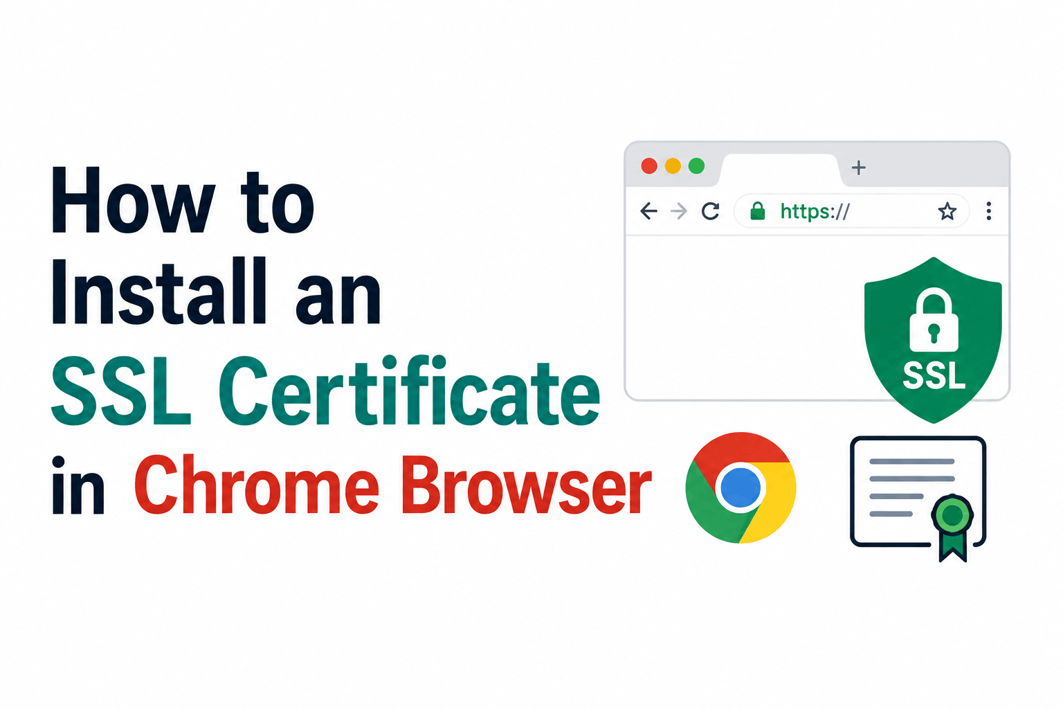 How to Install SSL Certificate on Chrome Browser?