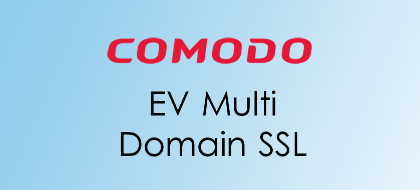 Comodo EV Multi-Domain SSL