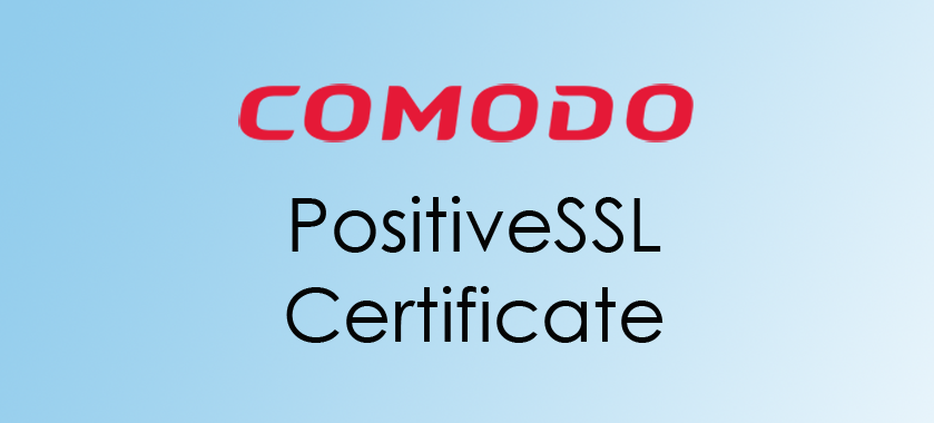 Comodo-PositiveSSL-Certificate