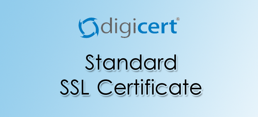 Digicert Standard SSL Certificate