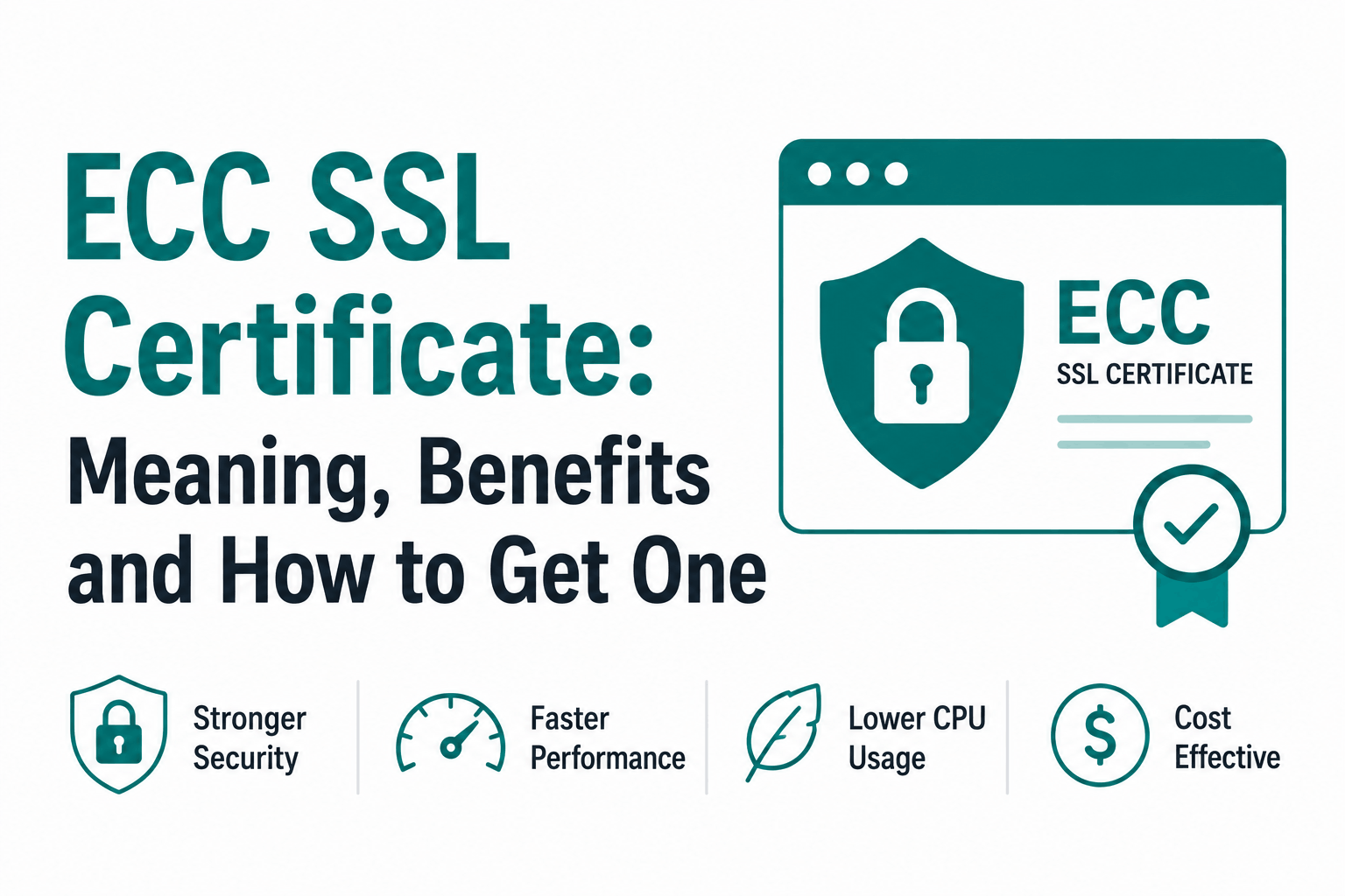 What Is an ECC SSL Certificate and How Do You Get One?