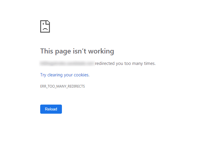 The ERR TOO MANY REDIRECTS Error and How to Fix It?