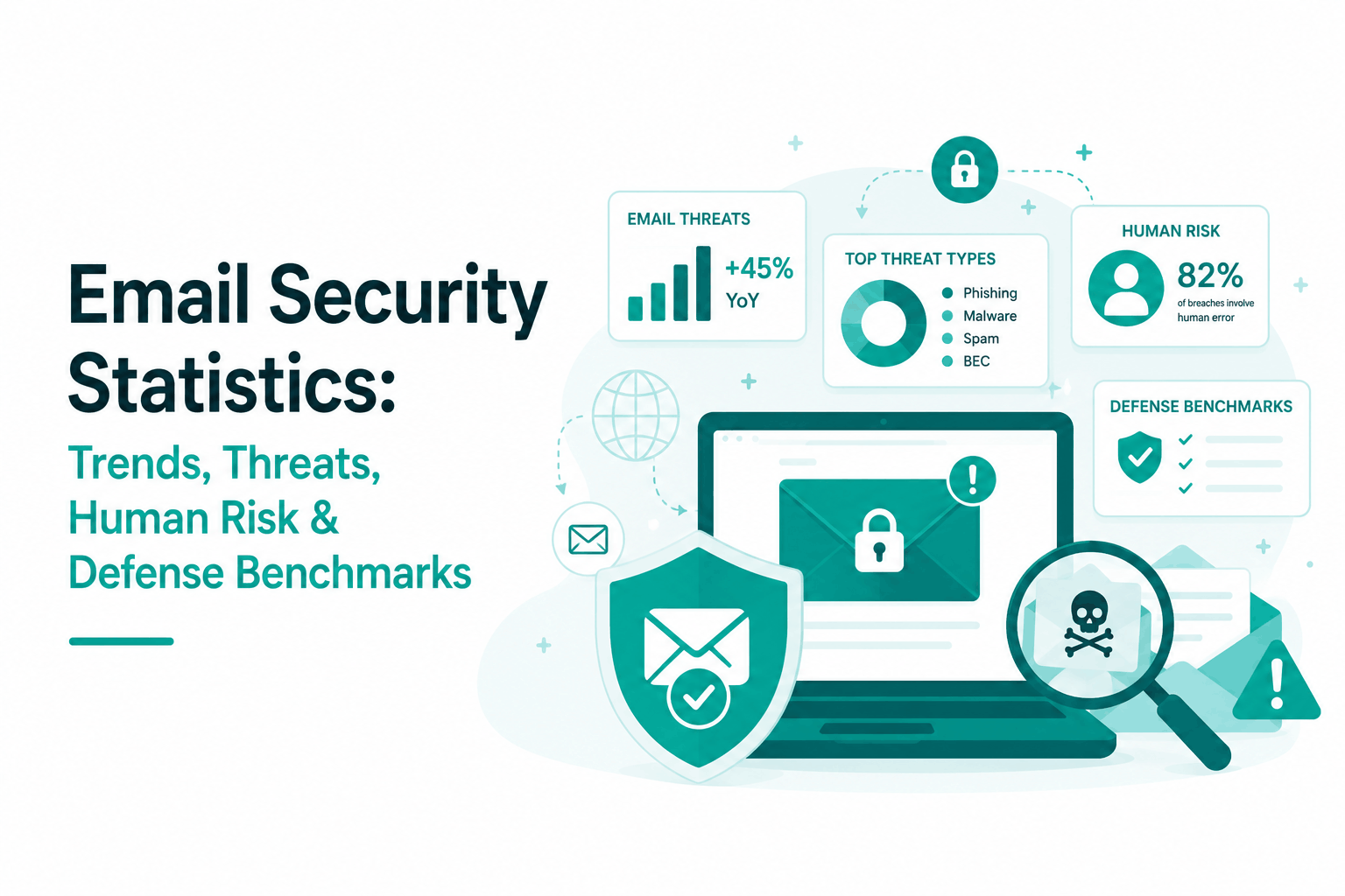 Email Security Statistics 2026: Trends, Threats, Human Risk & Defense Benchmarks