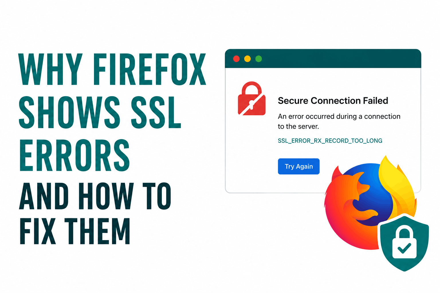 Firefox SSL Troubleshooting: Certificate, TLS & Trust Validation Errors