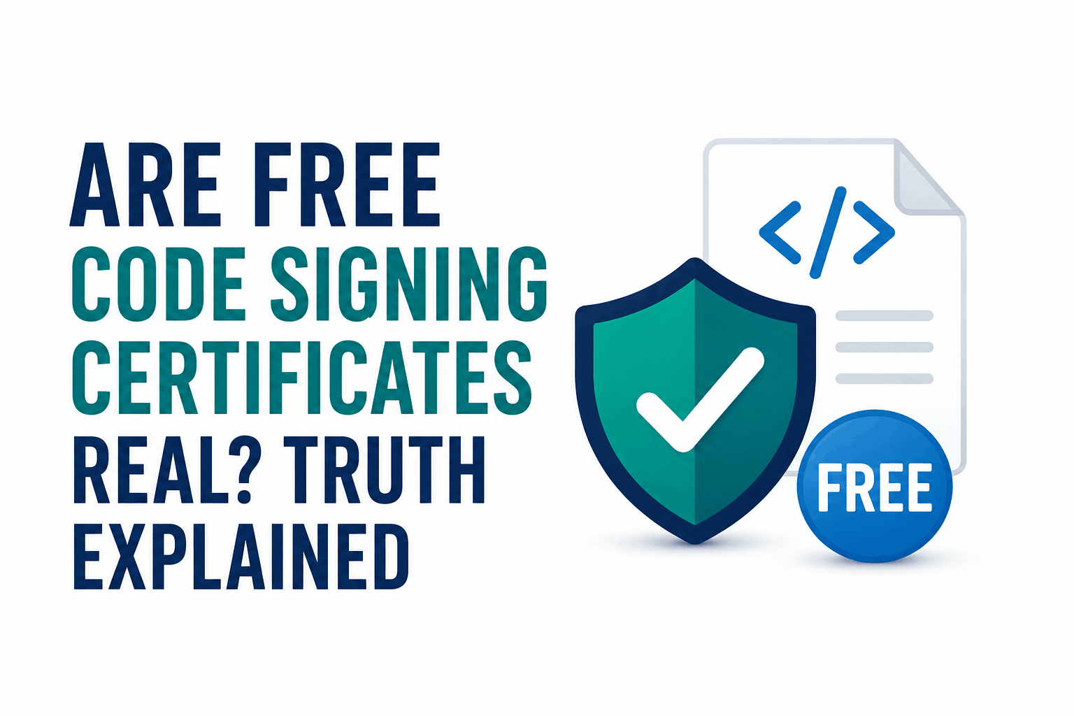 Free Code Signing Certificates: What Actually Exists in 2026 and How to Get It