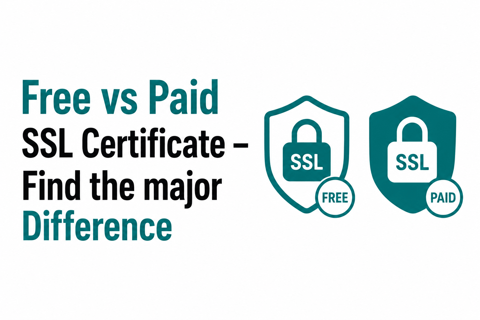 Free vs Paid SSL Certificate – Find the major Difference