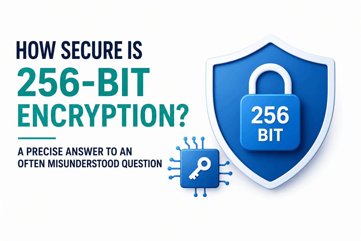 How Secure Is 256-Bit Encryption? A Precise Answer to an Often Misunderstood Question