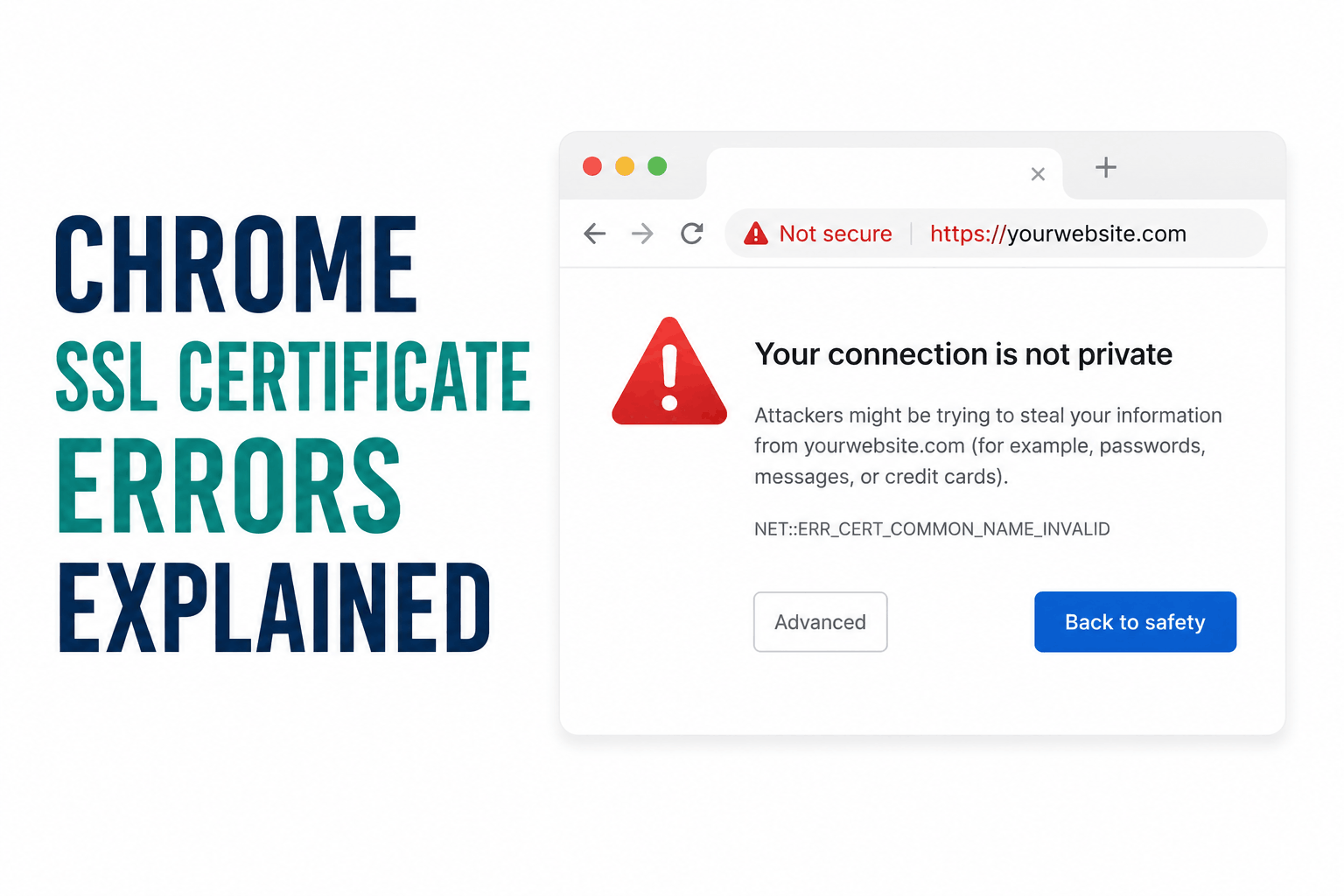 How to Fix SSL Certificate Errors in Google Chrome: Every Error Code Explained