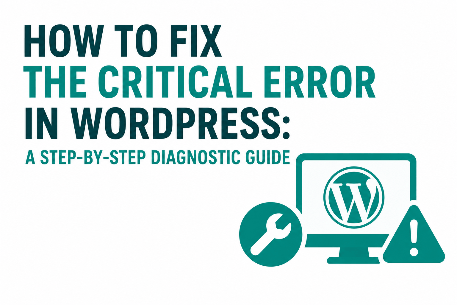 WordPress Critical Error? Here’s How to Find and Fix the Real Cause