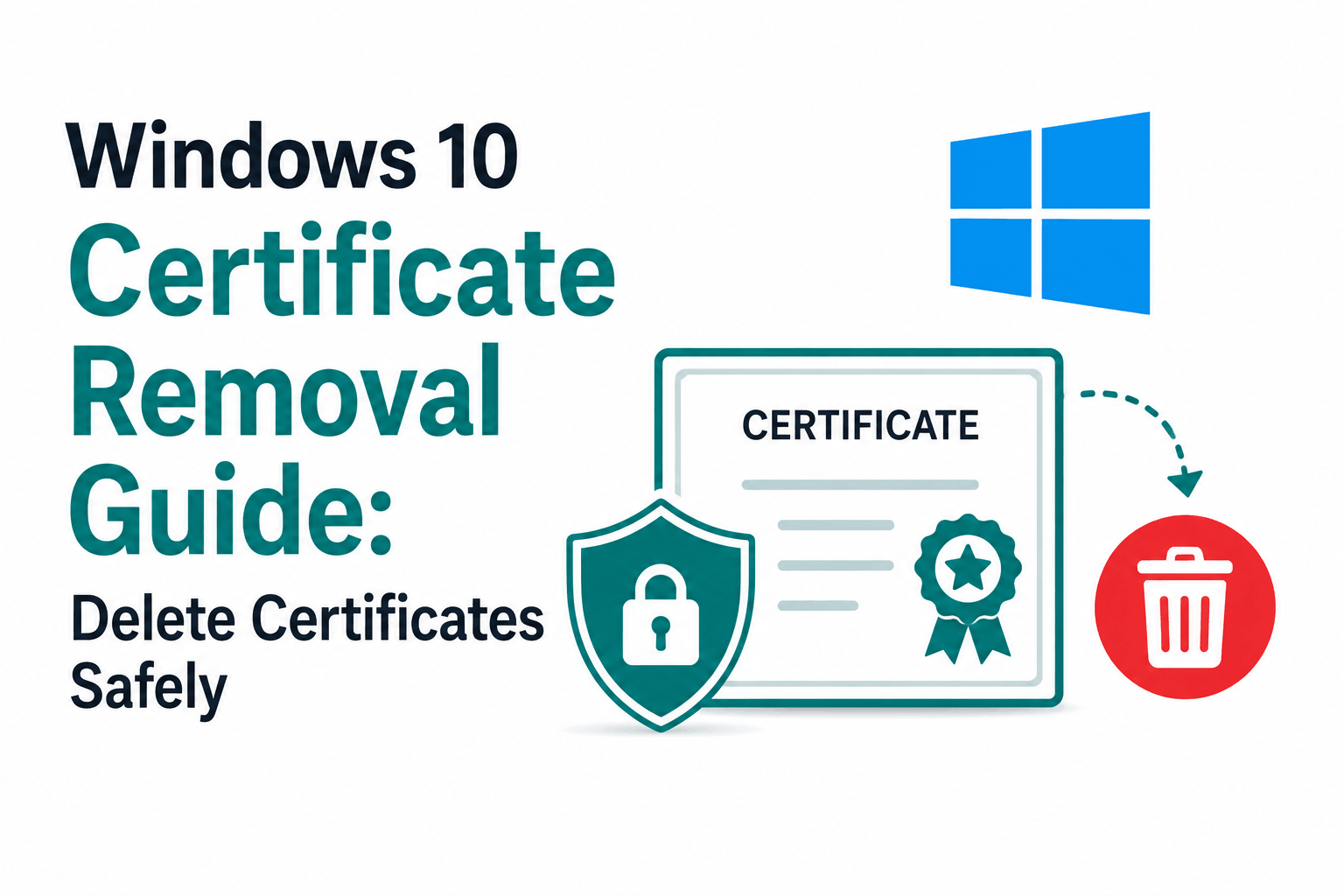 Remove Trusted Root and SSL Certificates in Windows 10