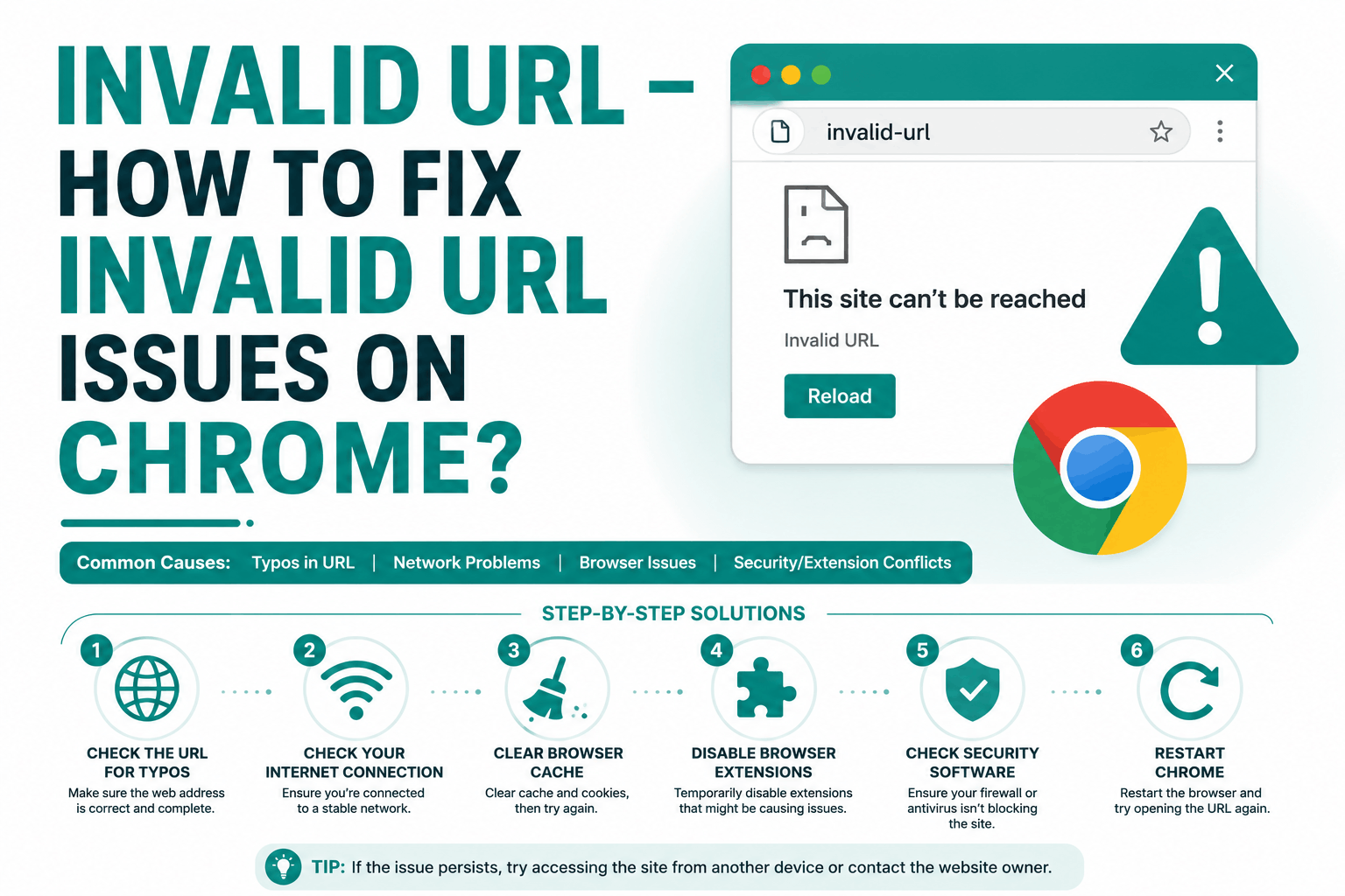 Invalid URL Error in Chrome (2026): Complete Troubleshooting Guide