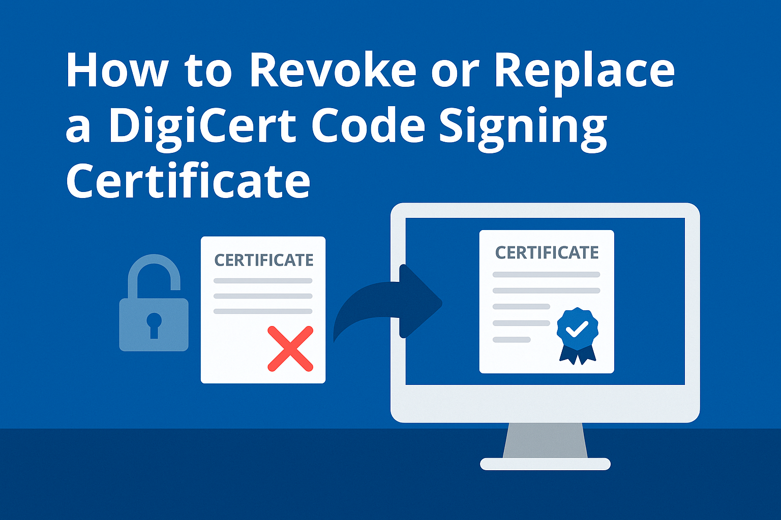 How to Revoke or Replace a DigiCert Code Signing Certificate