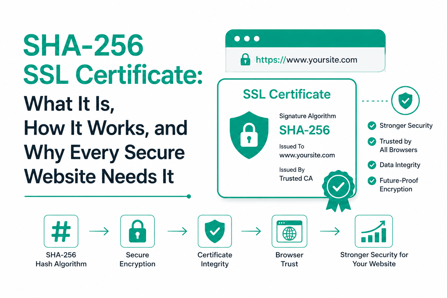 Everything You Need to Know About SHA-256 SSL Certificate