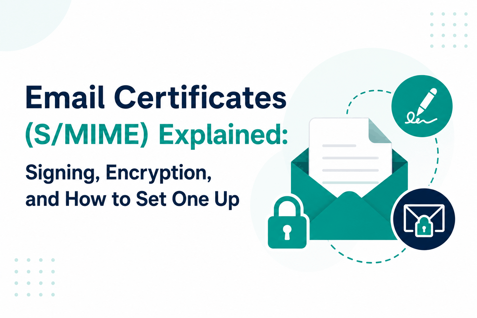 Email Certificates (S/MIME) Explained: Signing, Encryption, and How to Set One Up
