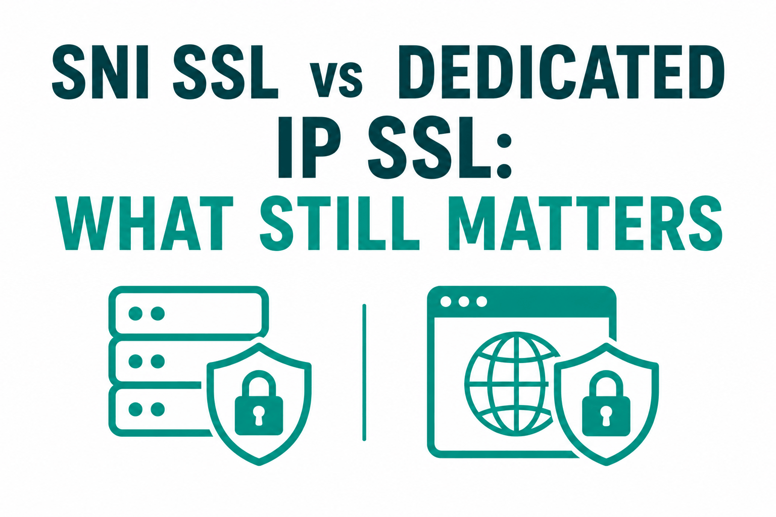 SNI SSL vs Dedicated IP SSL: What Still Matters in 2026?